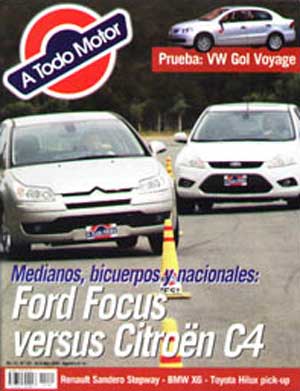 Revista a todo motor, tapa