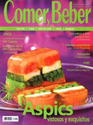 Revista Comer, Beber, tapa