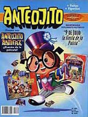 Revista Anteojito, tapa