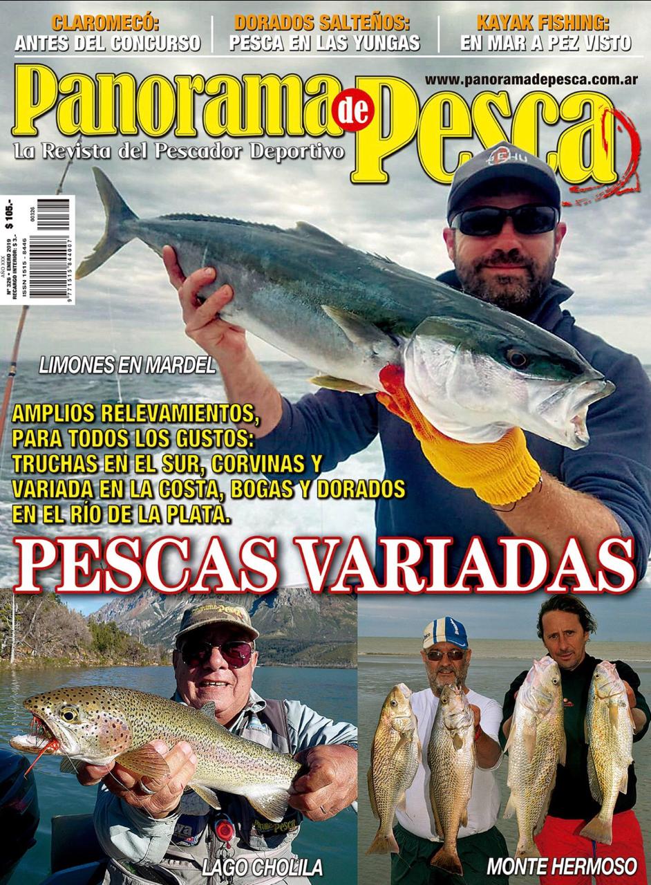 Revista Panorama de Pesca. Tapa