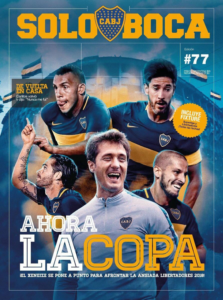 Revista Solo Boca, Tapa