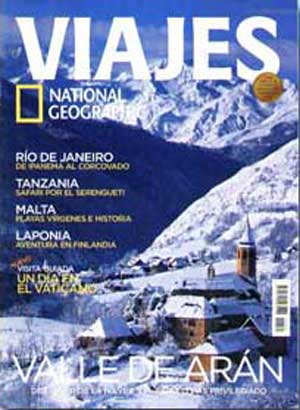 Revista Viajes National Geographic, tapa